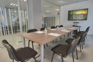 Imagen del interior de las nuevas oficinas del Consorcio Urbanístico