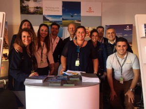 El equipo de Turismo de Tenerife en una de las presentaciones