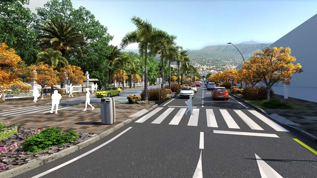Saca la aseguranza empeorar brindis El Cabildo y el Ayuntamiento invertirán 32 millones en rehabilitar la  carretera entre El Botánico y Las Arenas - Diario de Tenerife