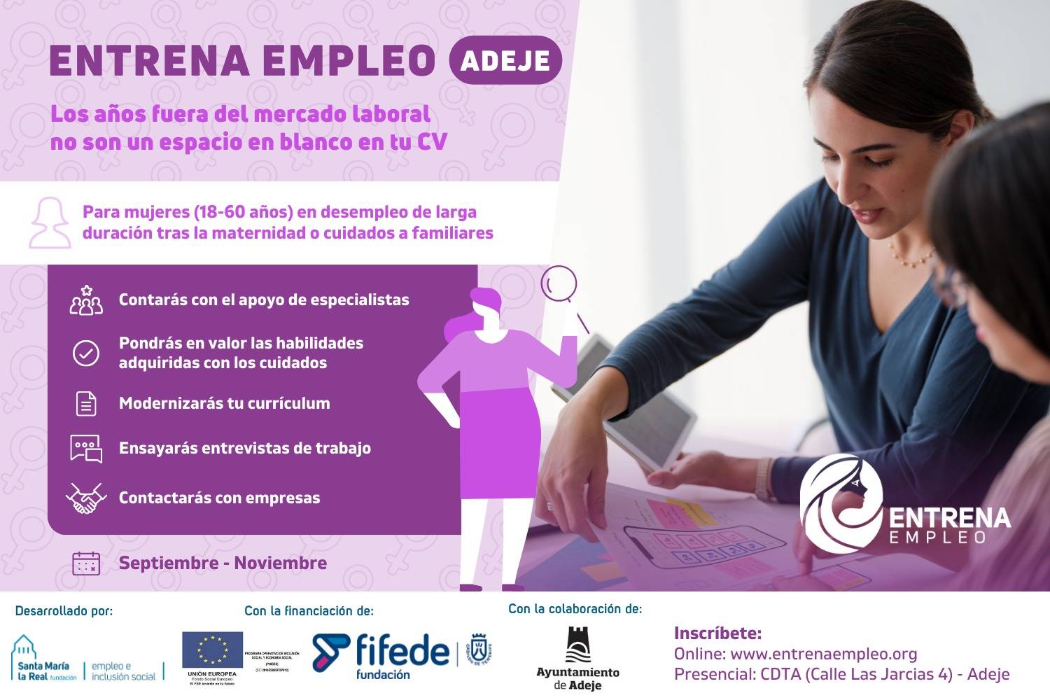 campeón Resaltar siga adelante Abierta la inscripción para un nuevo proyecto de 'Entrena Empleo' en Adeje  - Diario de Tenerife